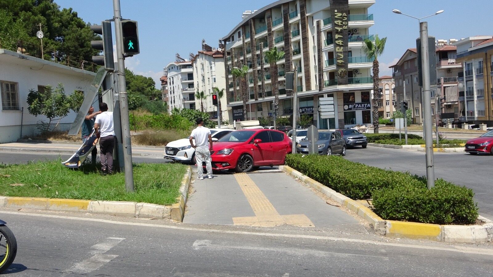 Manavgat Kaza Hastane Caddesi 2Yarali3