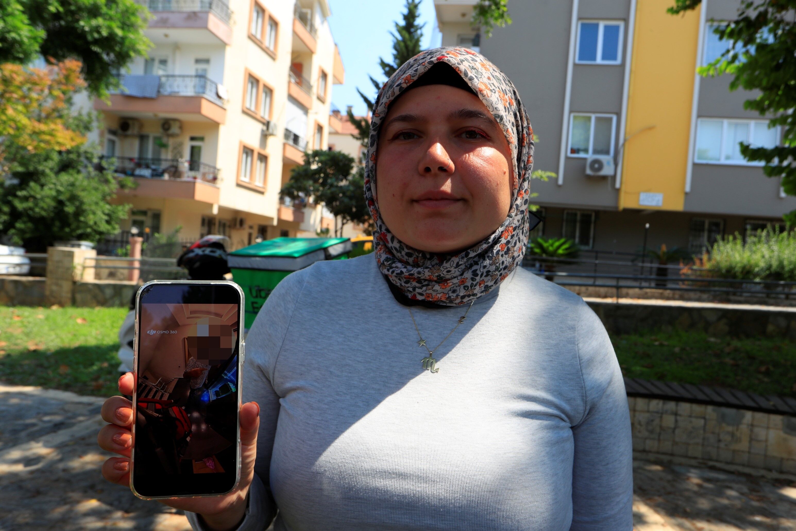 Motokurye Apartman Gorevlisi Tartisma Antalya4