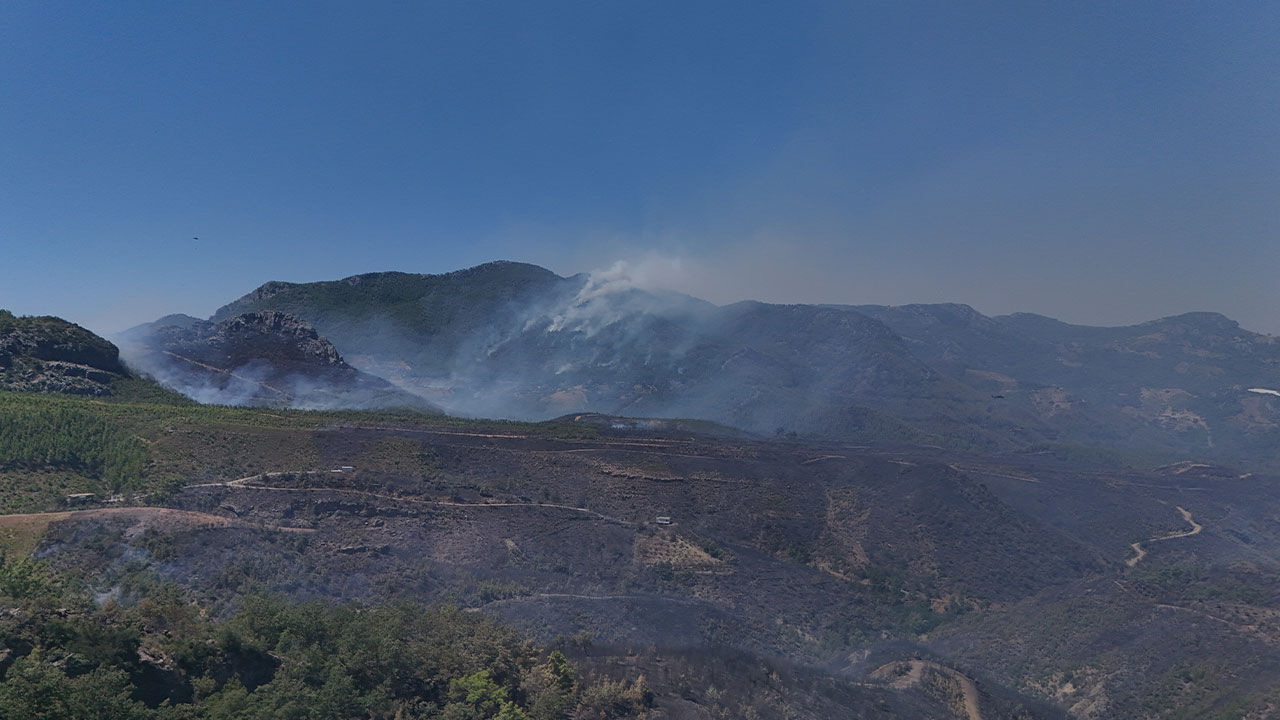 Orman Yangini Antalya Alanya Dron Goruntusu6