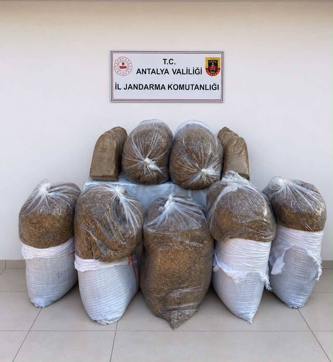 Kacak Tutun Operasyonu Antalya