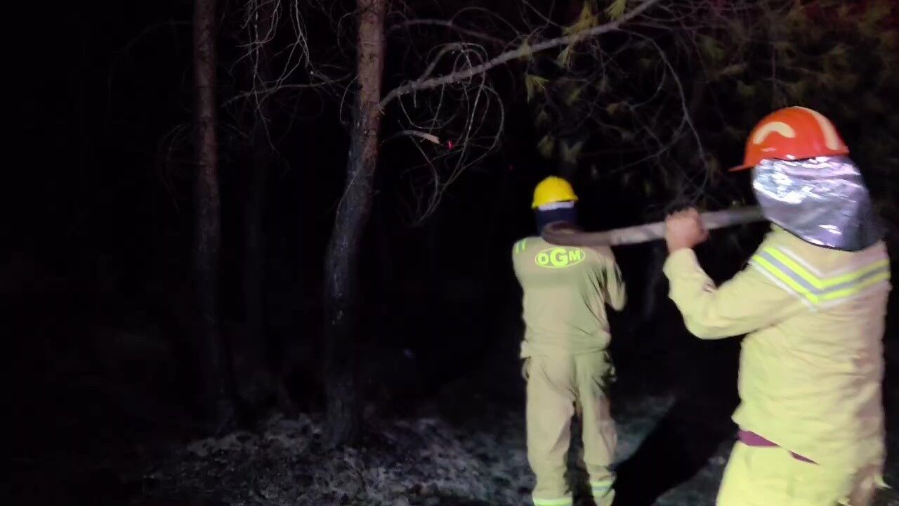 Kas Orman Yangini Kontrol Altinda4