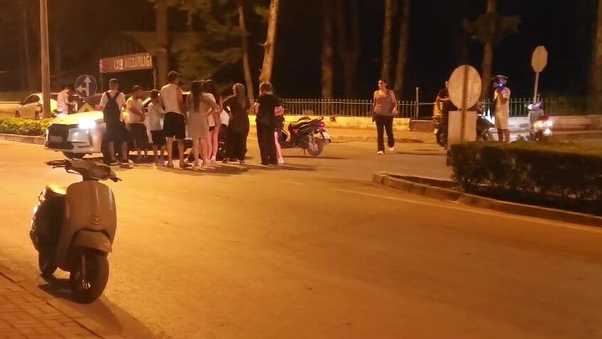 Manavgat Motosiklet Kazasi Yarali