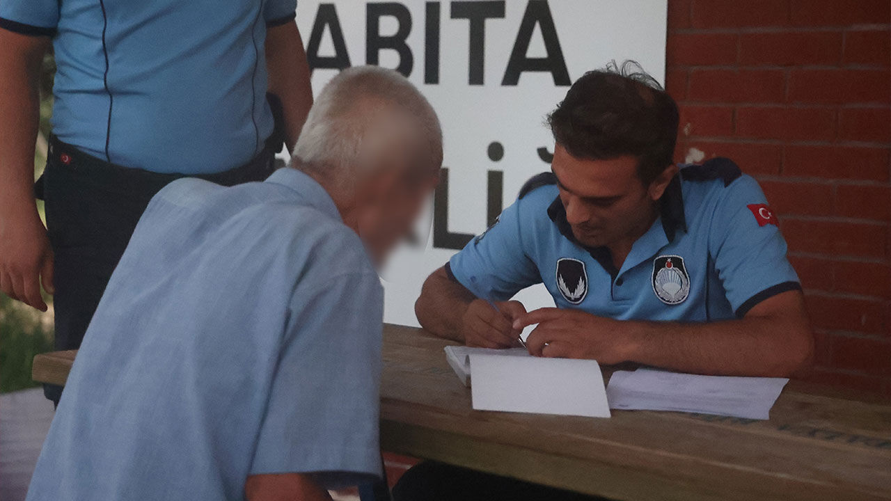Zabita Antalya Kepez Dilenci