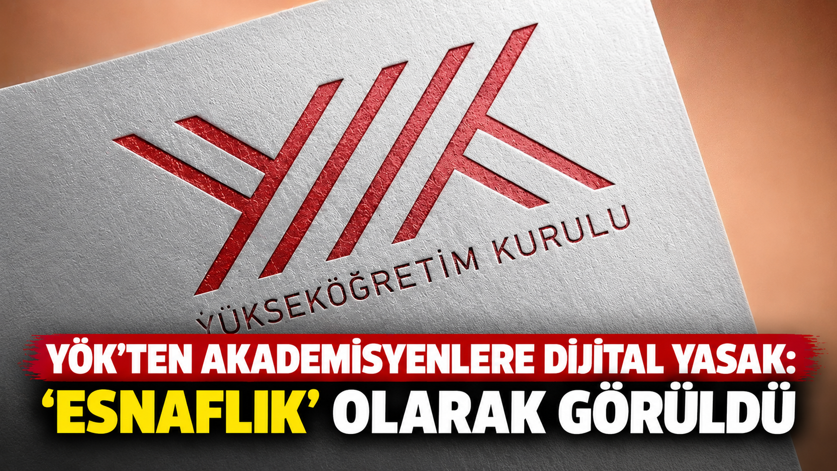 YÖK'ten akademisyenlere dijital yasak: ‘Esnaflık’ olarak görüldü