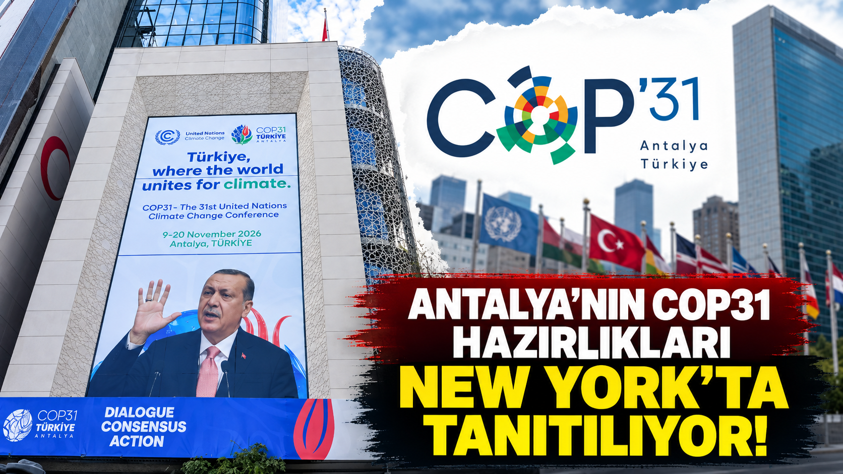 Antalya’nın COP31 hazırlıkları New York’ta tanıtılıyor!