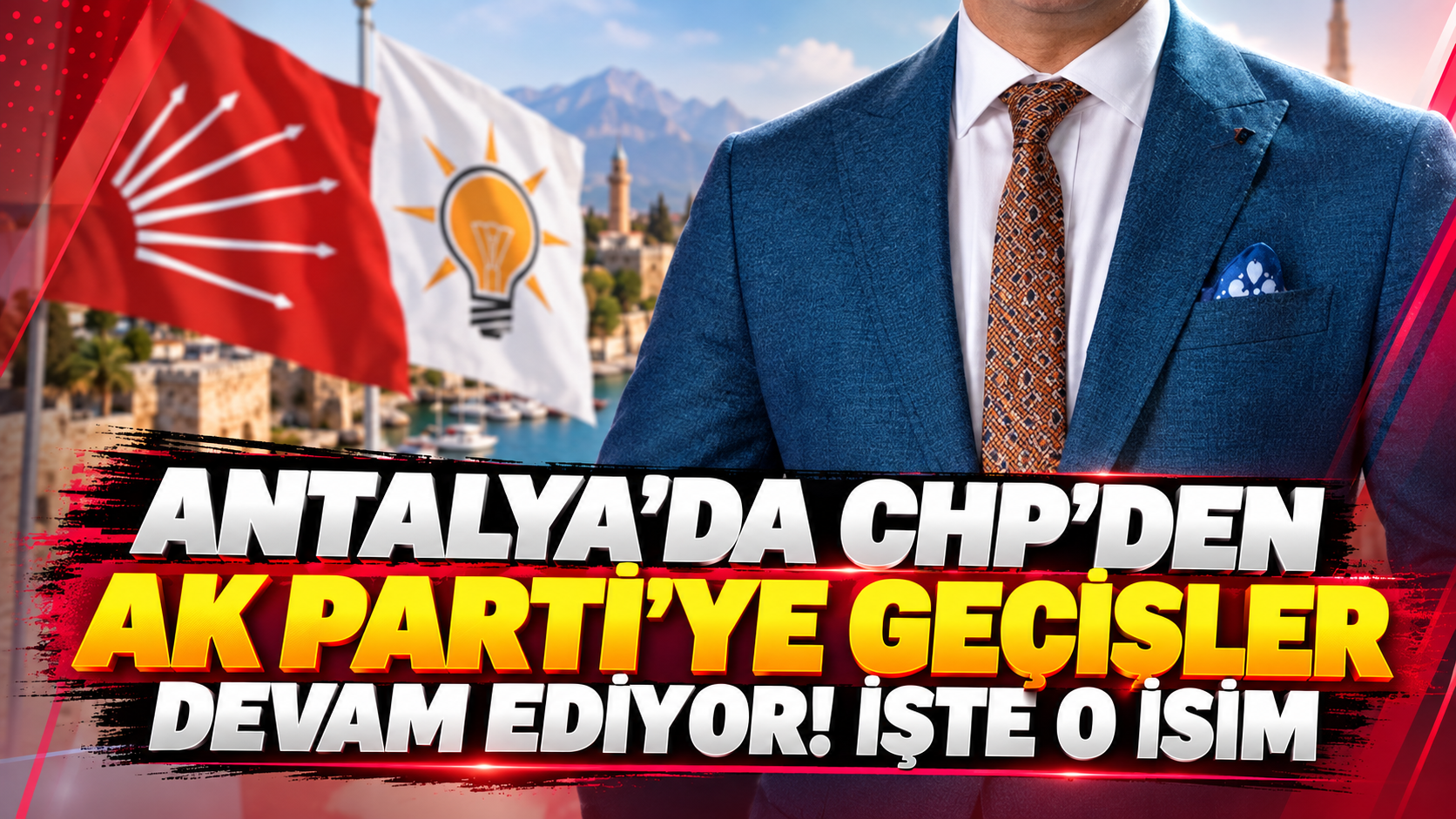 Antalya'da CHP'den AK Parti'ye geçişler devam ediyor! İşte o isim
