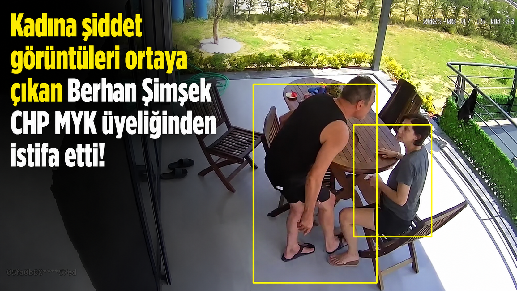 Kadına şiddet görüntüleri ortaya çıkan Berhan Şimşek CHP MYK üyeliğinden istifa etti!