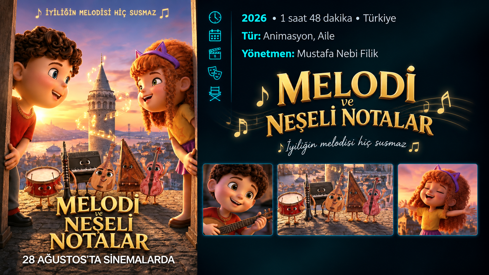 Melodi Ve Neşeli Notalar Filmi