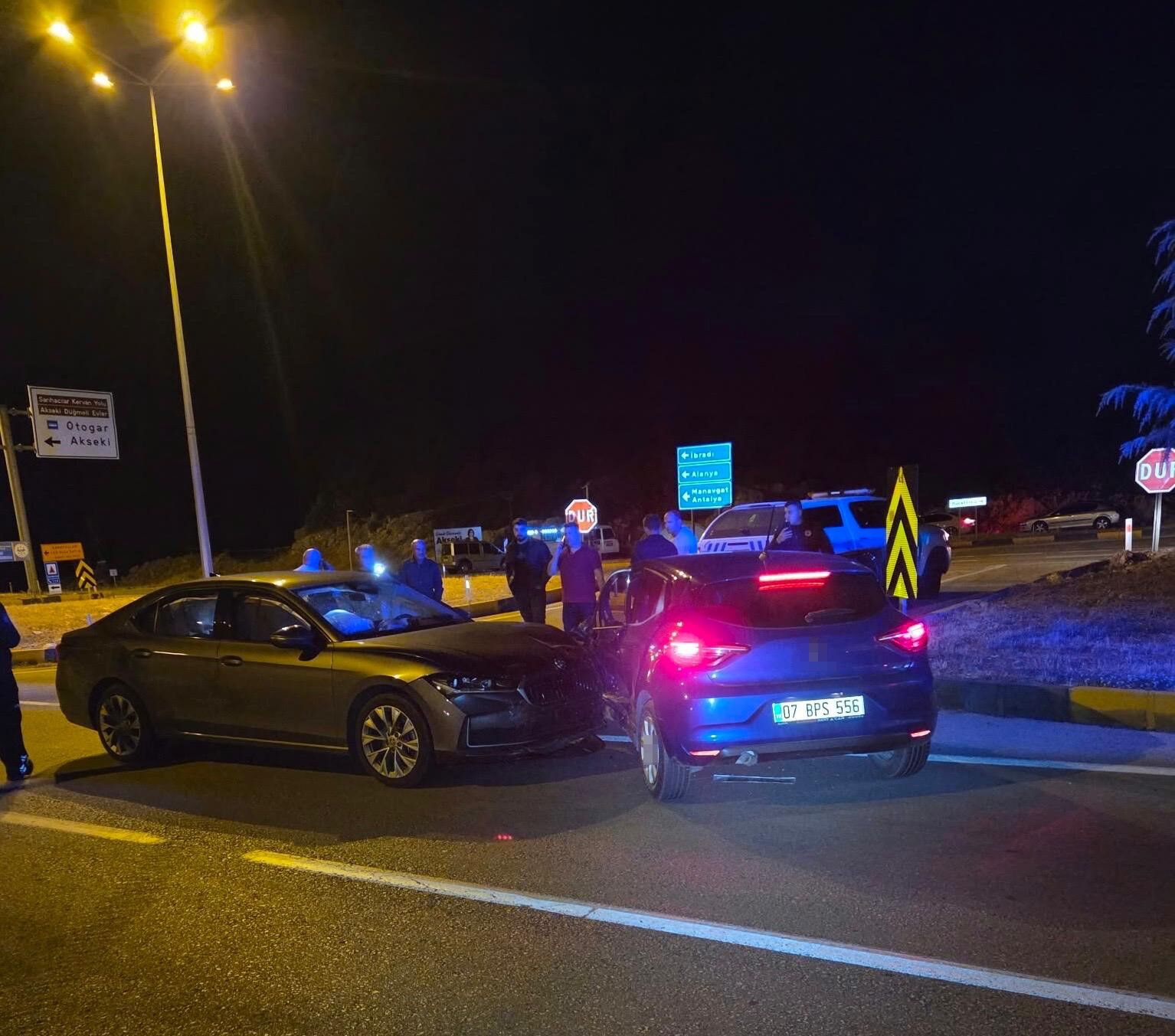 Akseki Trafik Kazasi 3 Yarali