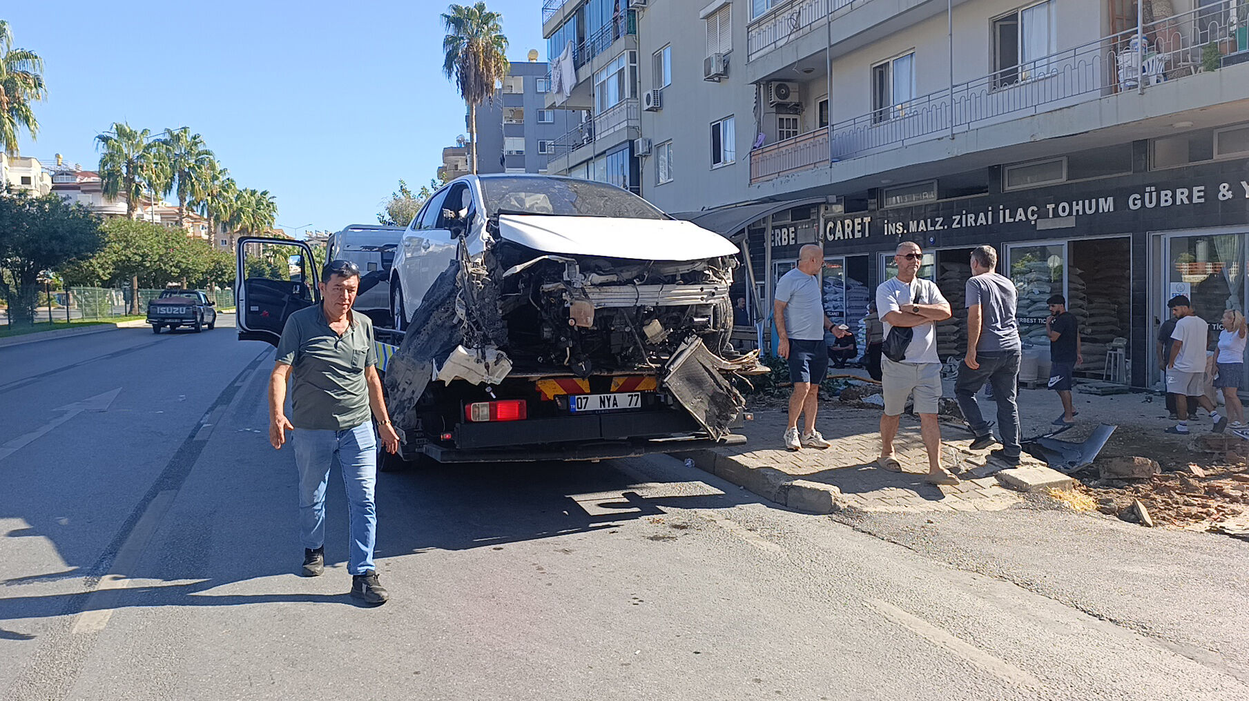 Alanya Kaza 3Yarali Durak5