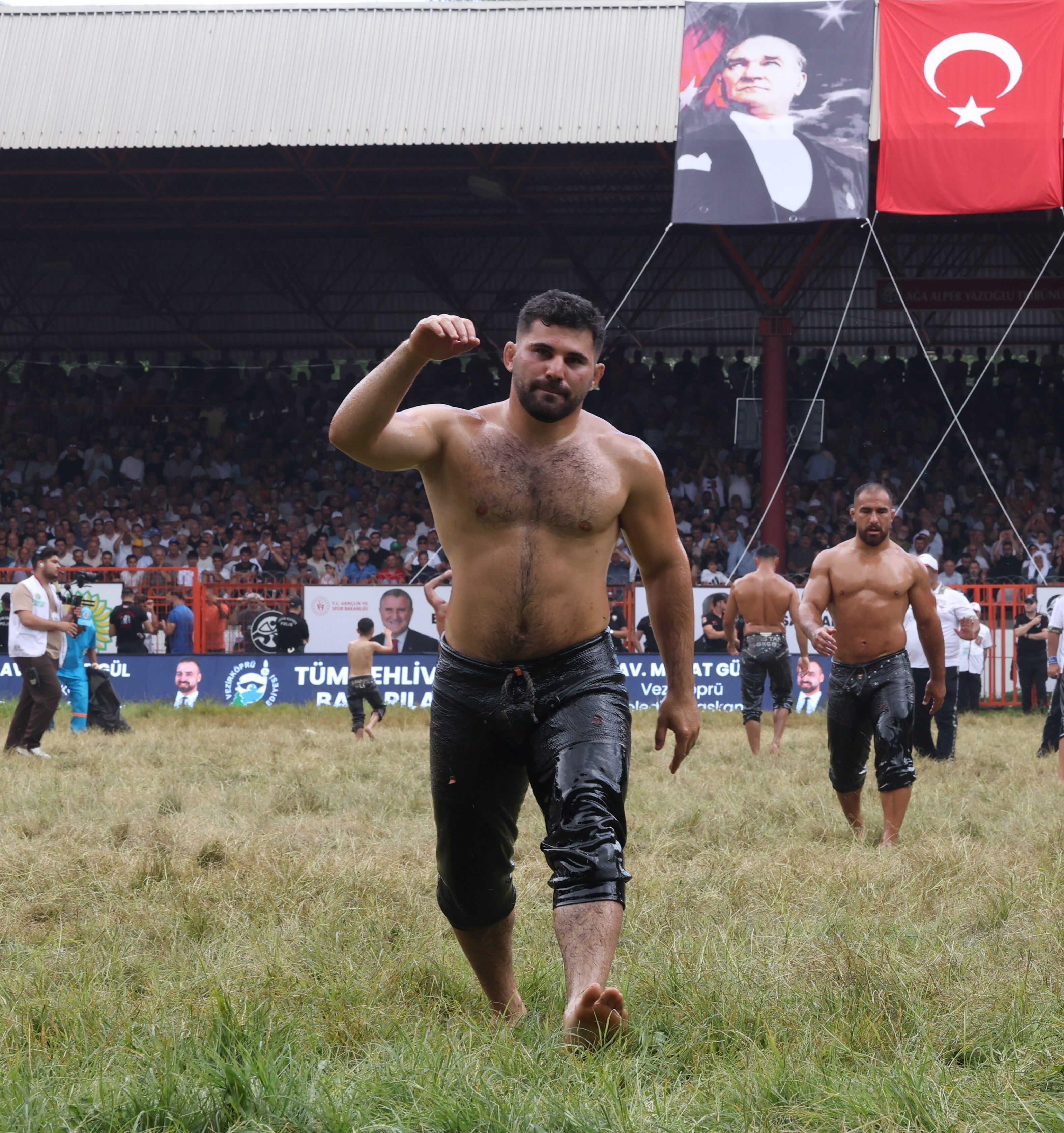 Antalya Buyuksehir 21 Pehlivan Gures Cumhurbaşkanligi