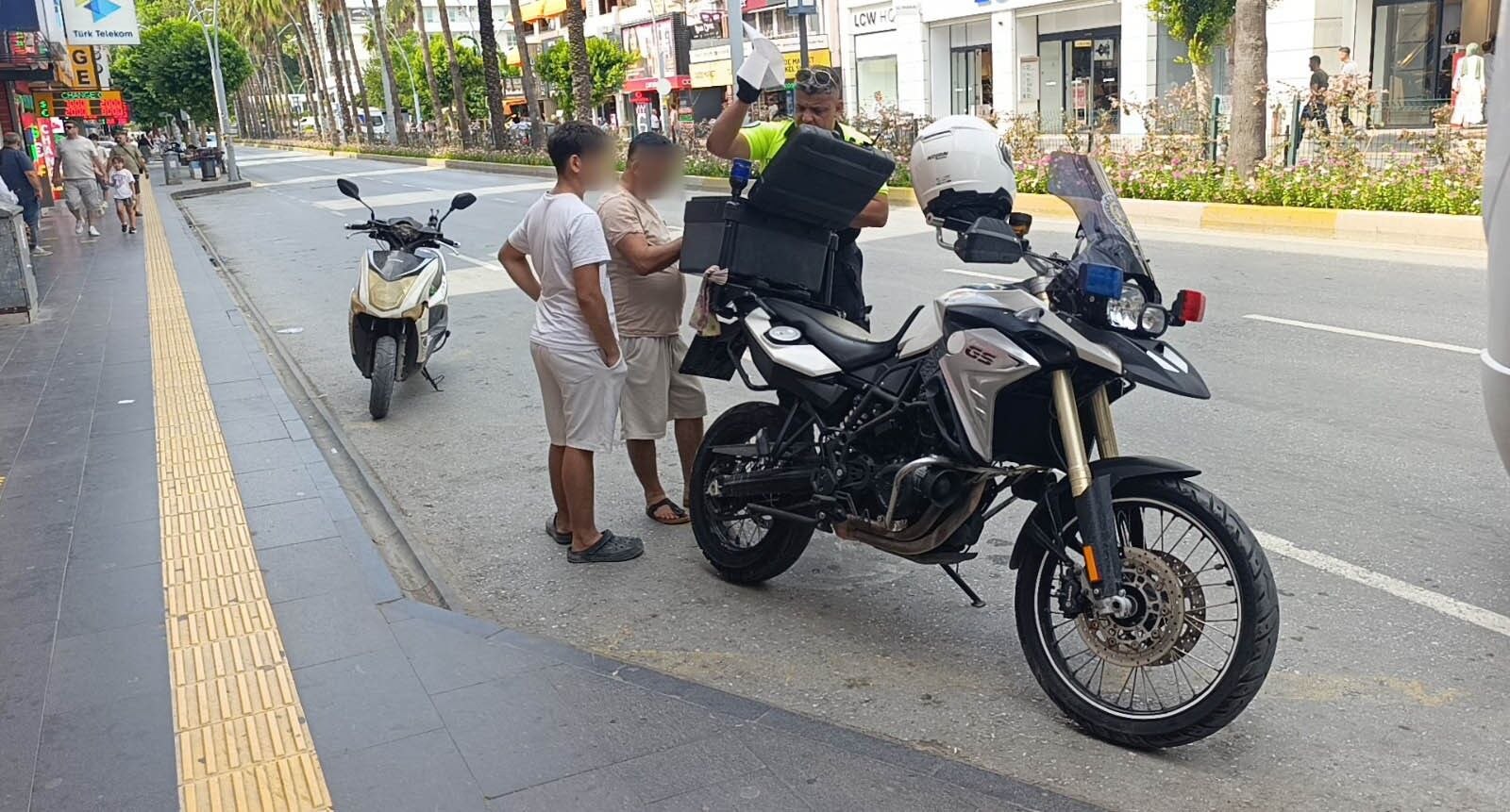 Antalya Caddesi Manavgat Motorlu Bisiklet Plaka Ceza4