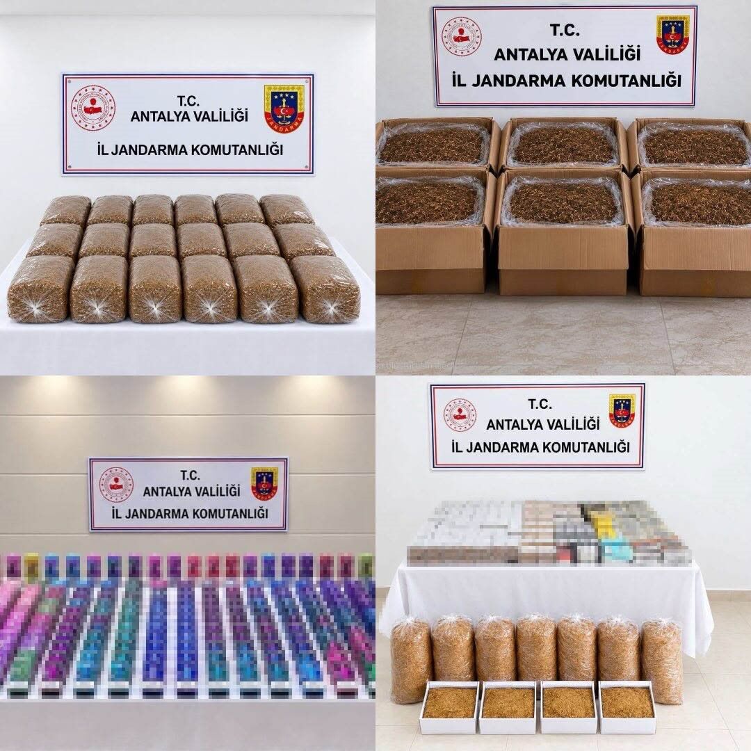 Antalya Kacak Tutun Kas Kepez Dosemealti