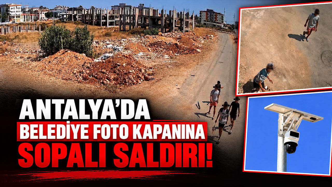 Antalya’da belediye foto kapanına sopalı saldırı! O anlar kamerada