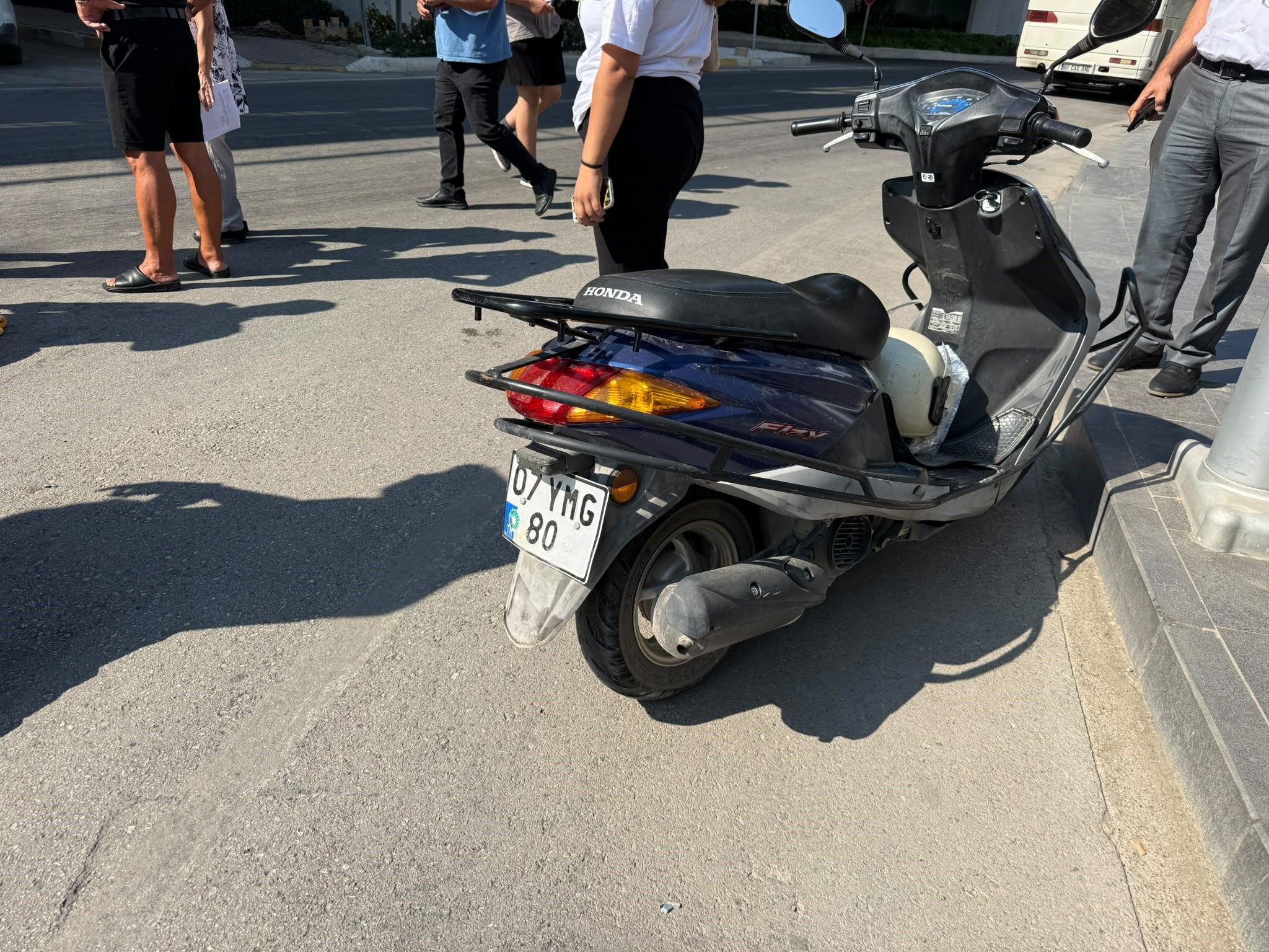 Antalya Toplu Tasima Motosiklet Kaza Serik3