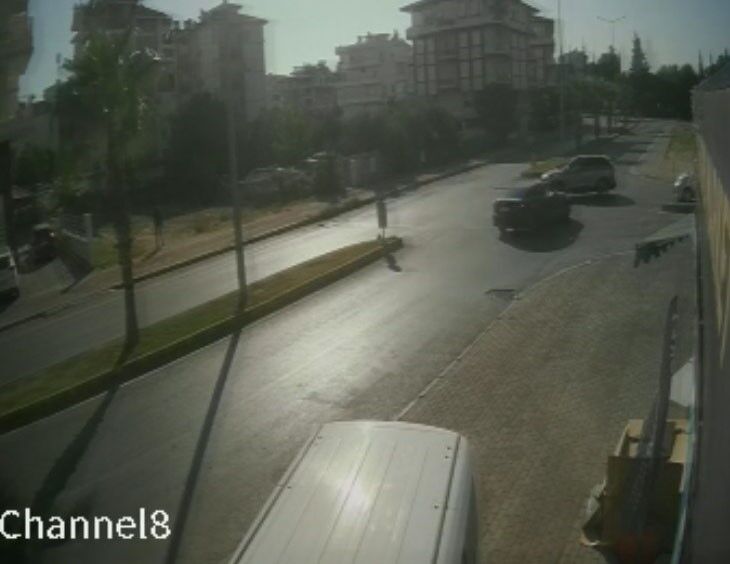 Antalya’nın Manavgat Ilçesinde Meydana Gelen Kazada Şans Eseri Yaralanan Olmadı.2