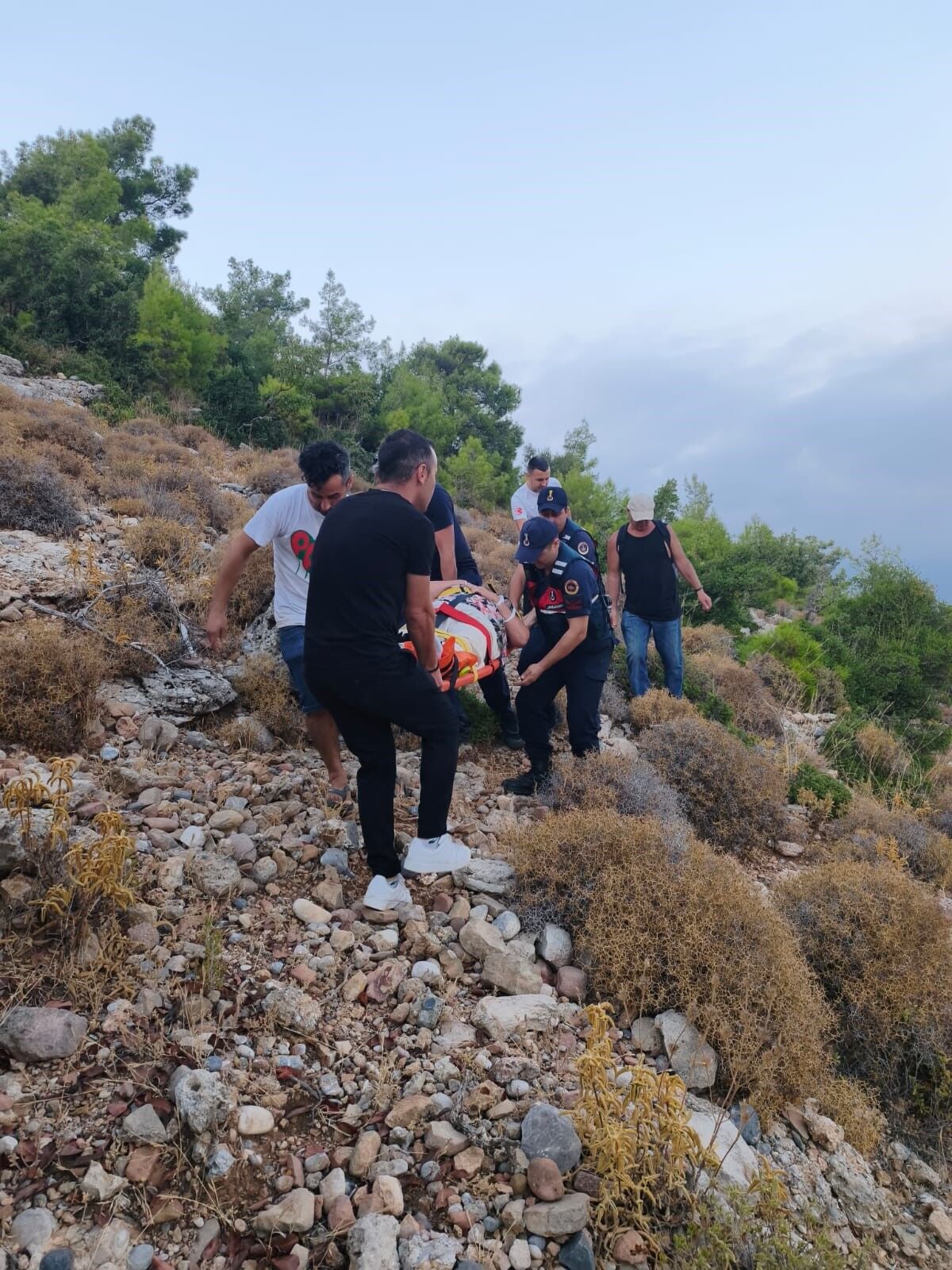 Doga Yuruyusu Hollandali Turist Kurtarildi Antalya
