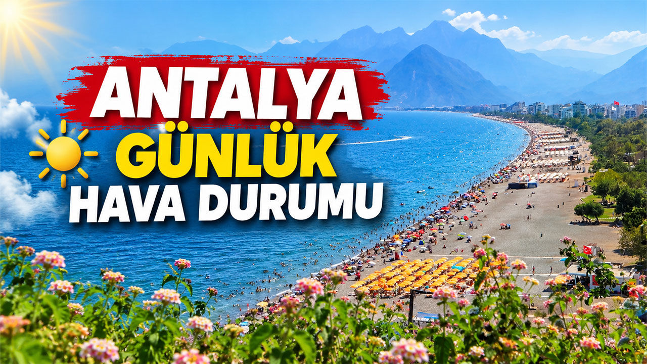 Antalya günlük hava durumu - 18.09.2026
