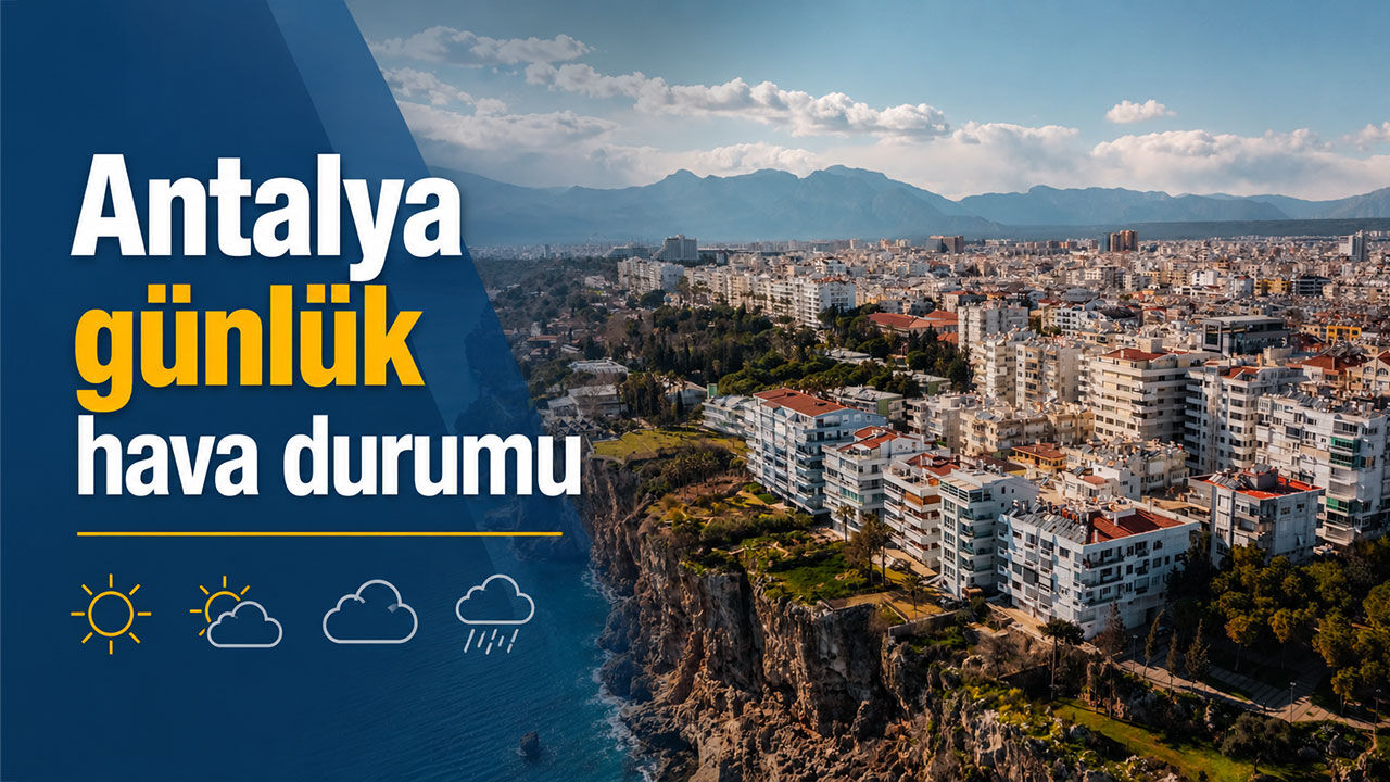 Antalya günlük hava durumu - 07.09.2026