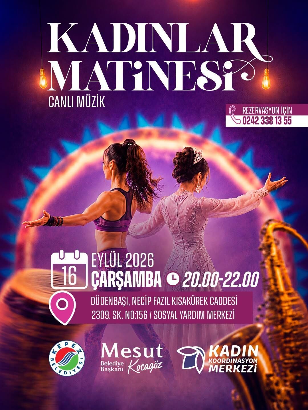 Kepez Kadinlar Matinesinde Muzik Ve Eglence Bir Arada 2