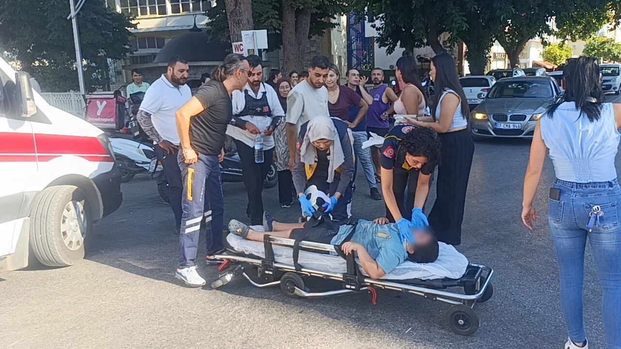 Manavgat Asagi Hisar Mahallesi Motosiklet Kazasi