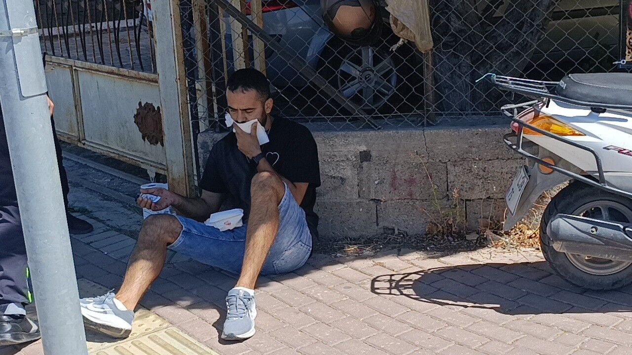 Manavgat Manevra Motosiklet Devrildi Ornek Mahallesi2