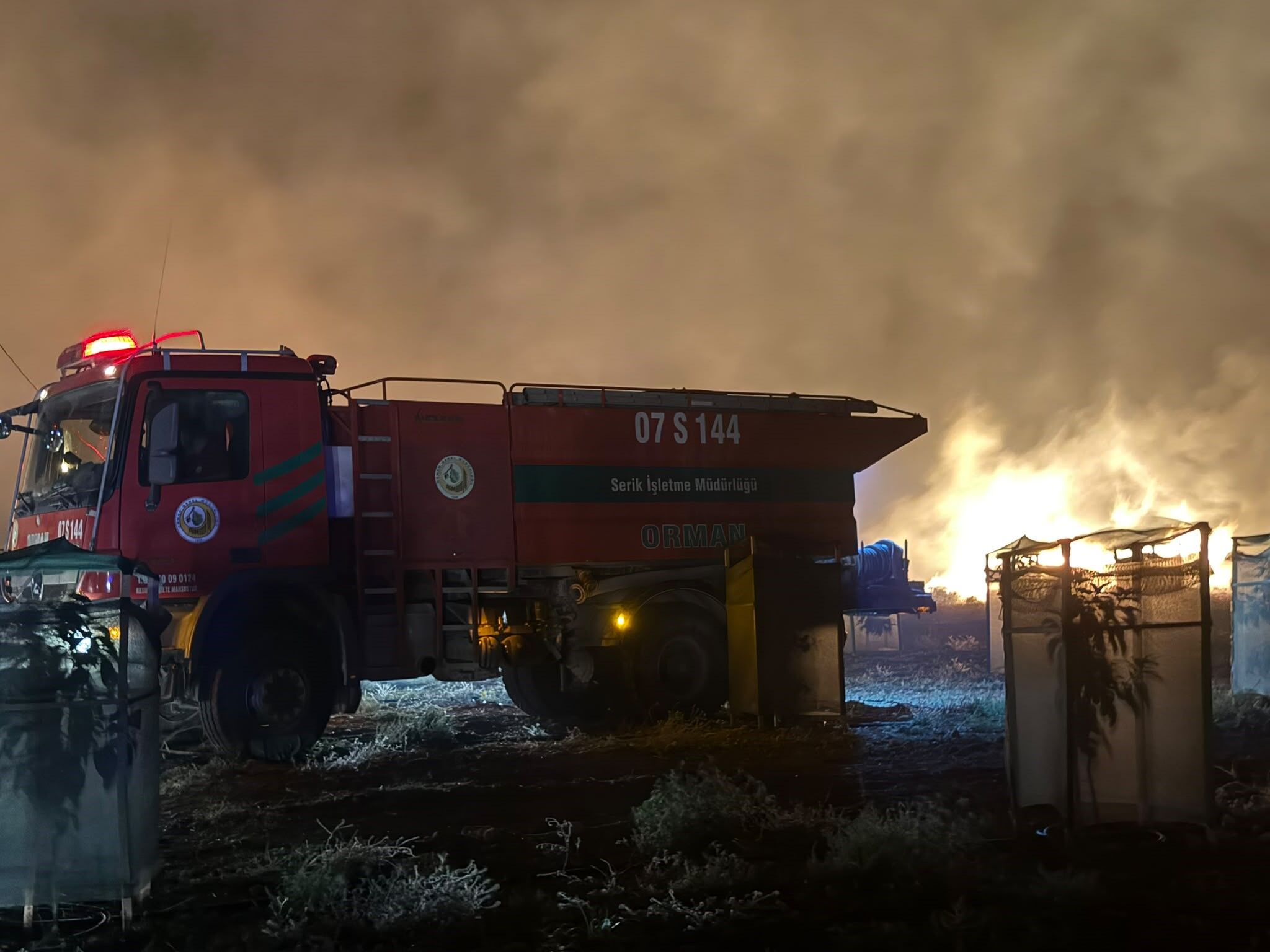 Serik Tarim Arazisi Yangini3