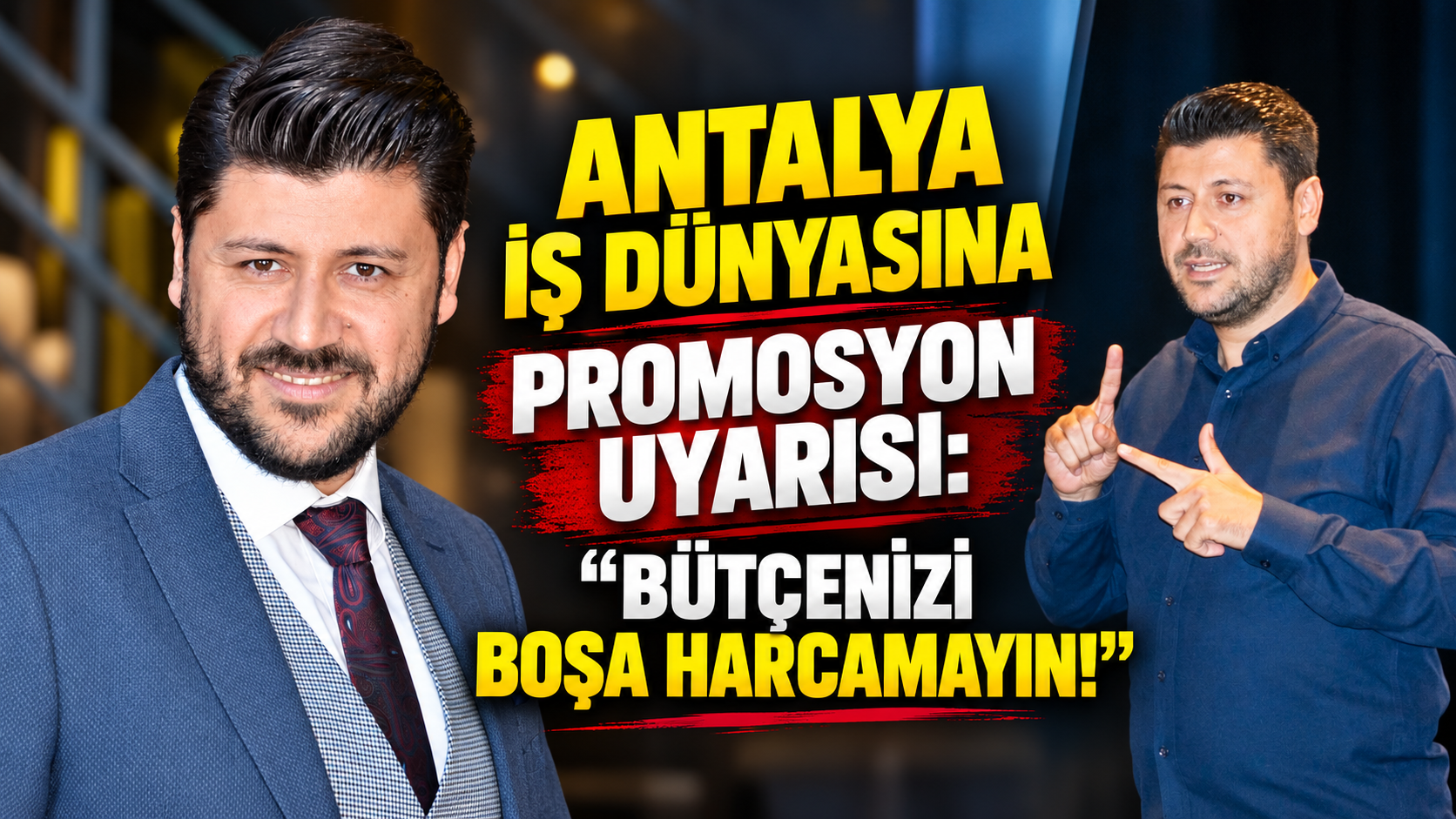 Antalya iş dünyasına promosyon uyarısı: "Bütçenizi boşa harcamayın!"