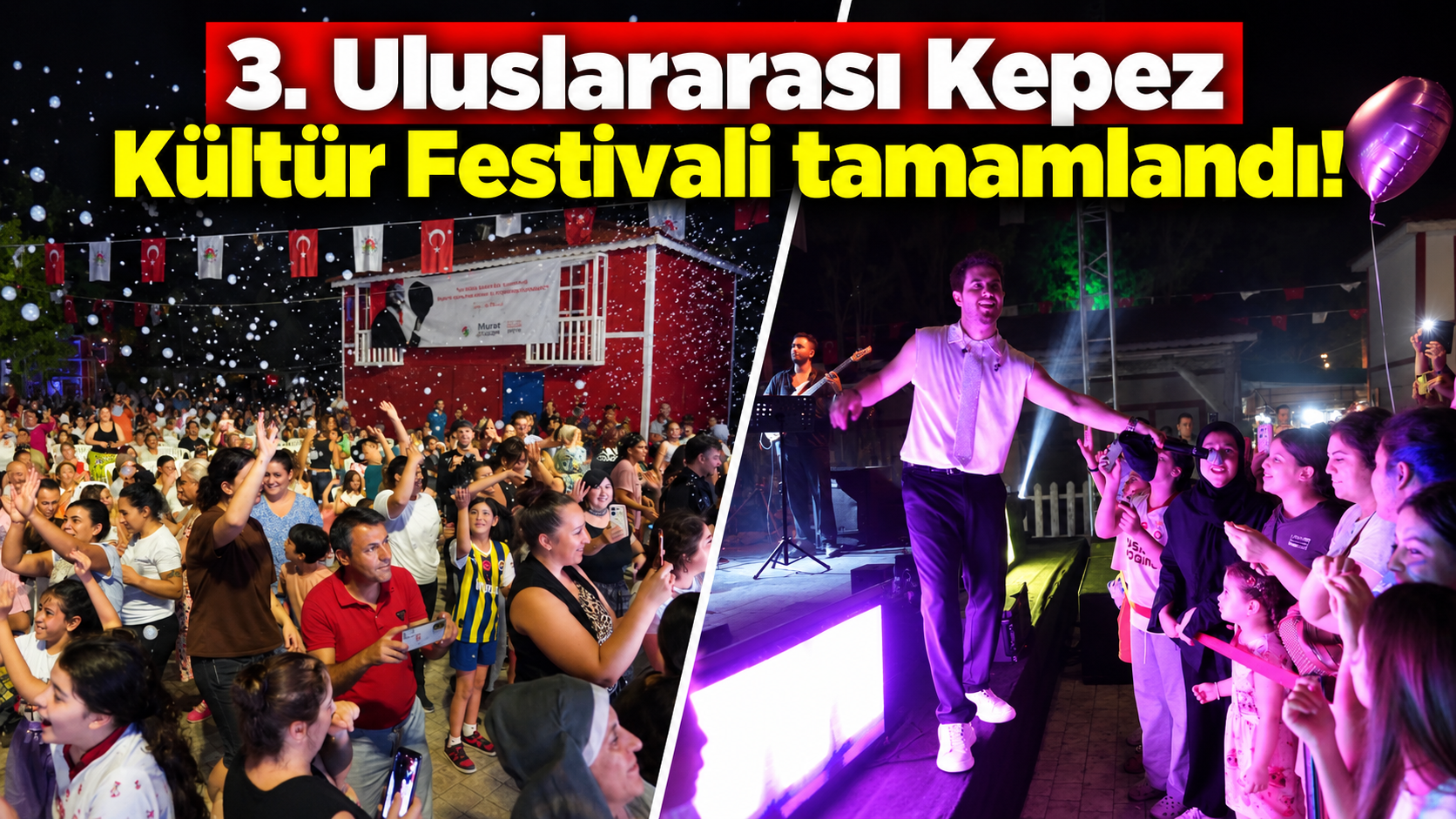 3. Uluslararası Kepez Kültür Festivali tamamlandı!