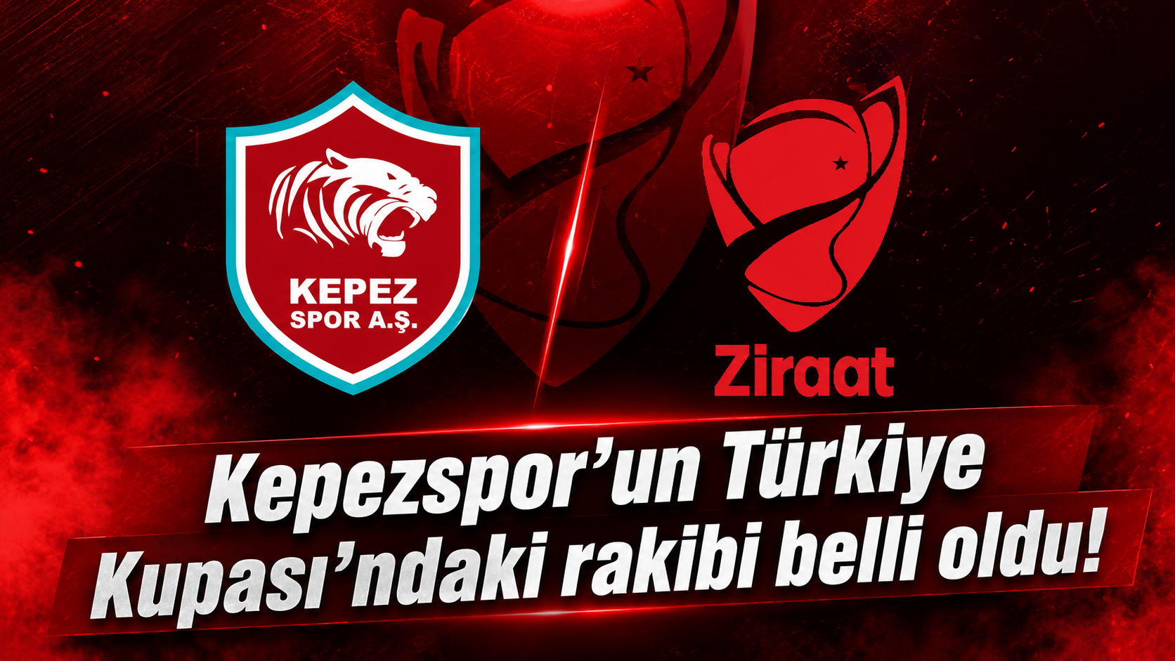 Kepezspor’un Türkiye Kupası’ndaki rakibi belli oldu!
