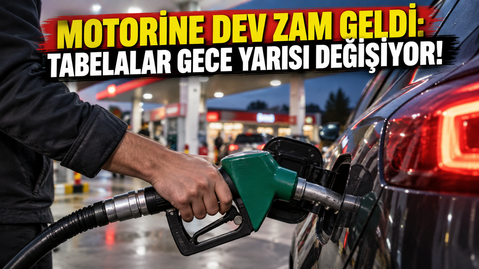 Motorine dev zam geldi: Tabelalar gece yarısı değişiyor!
