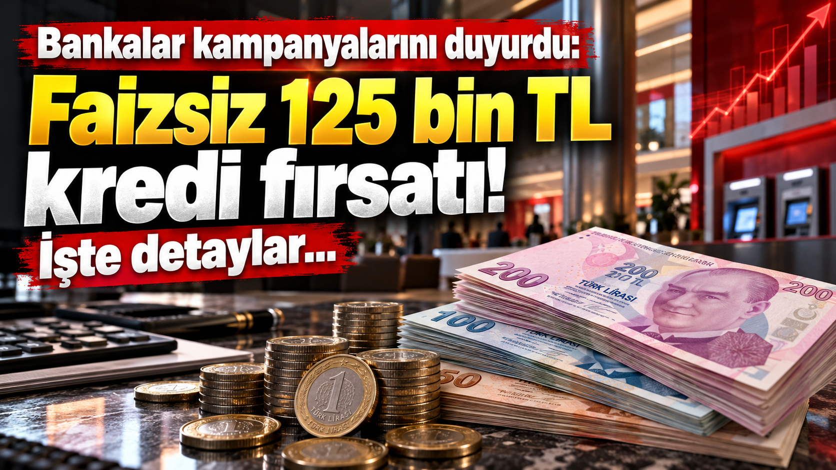 Bankalar kampanyalarını duyurdu: Faizsiz 125 bin TL kredi fırsatı! İşte detaylar...