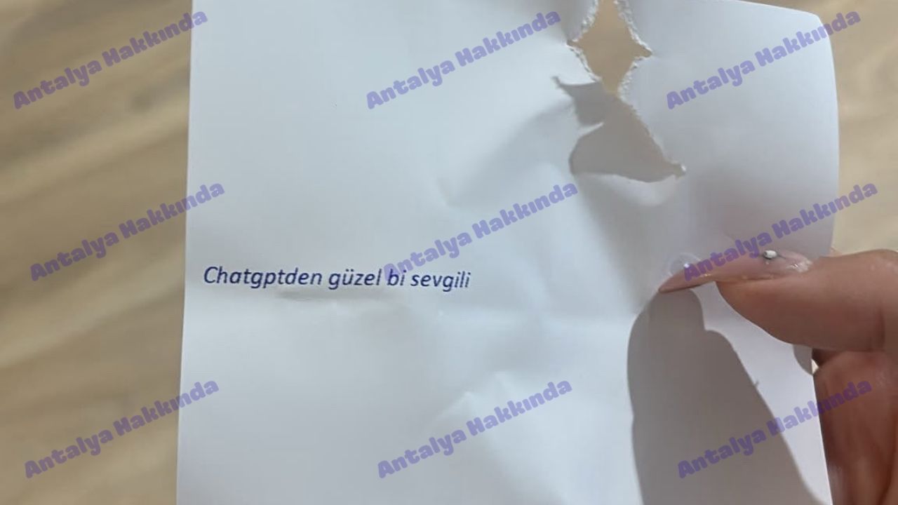 Çiçek Notu Antalya