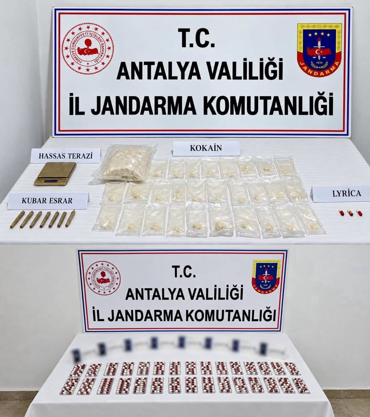 Antalya Kokain Ele Gecirildi