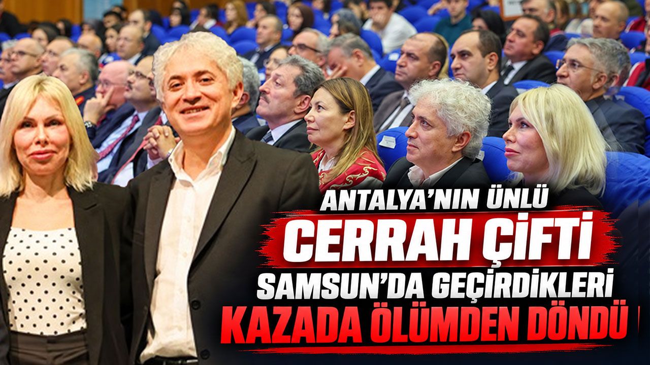 Akdeniz Üniversitesi Rektörü Özlenen Özkan ve eşi Ömer Özkan trafik kazası geçirdi