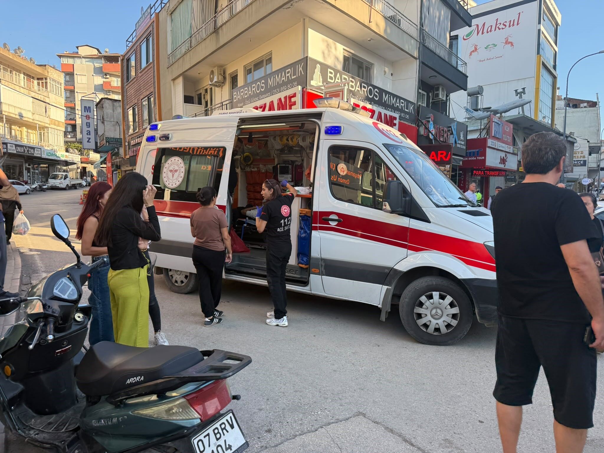 Antalya Serik Orta Mahalle Kaza4