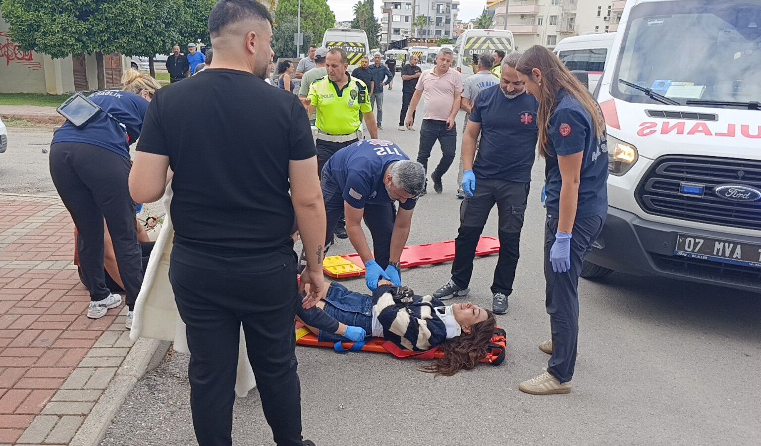 Bahcelievler Manavgat Kavsakta Kaza3