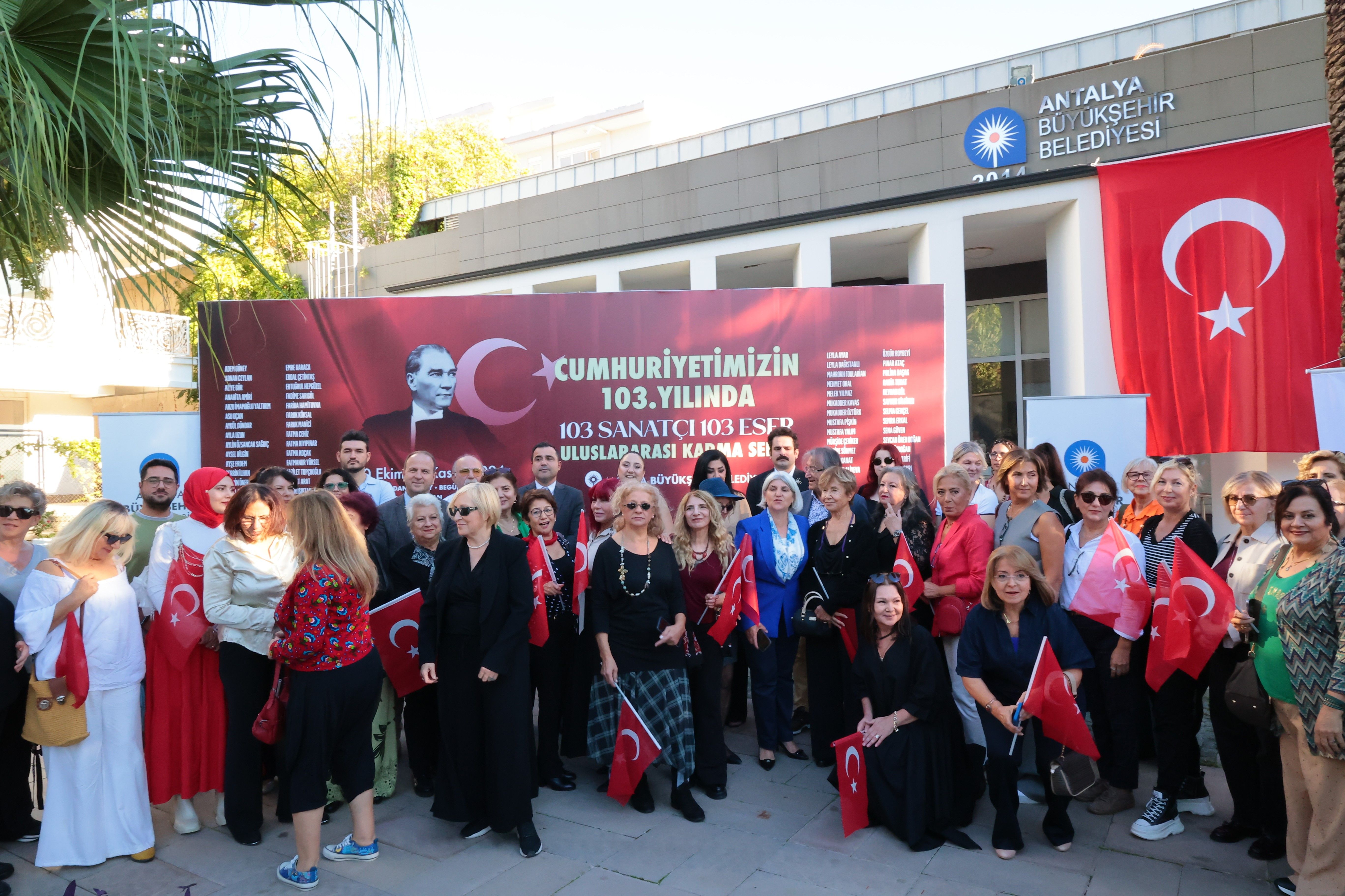 Cumhuriyetin 103 Yili Sergi Antalya