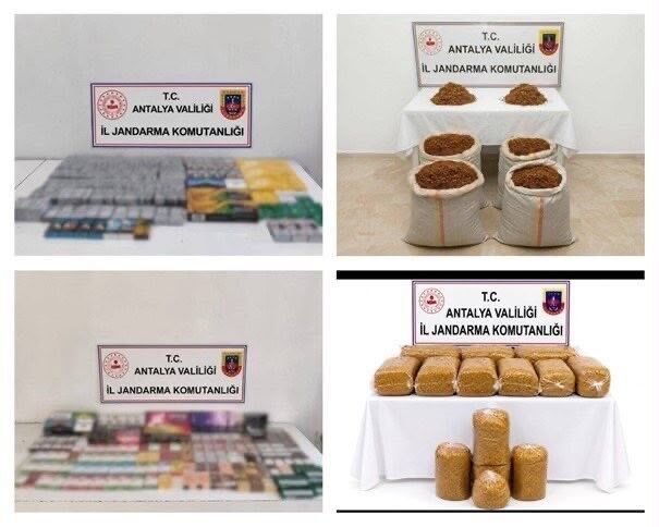 Kacak Tutun Operasyonu Antalya-1