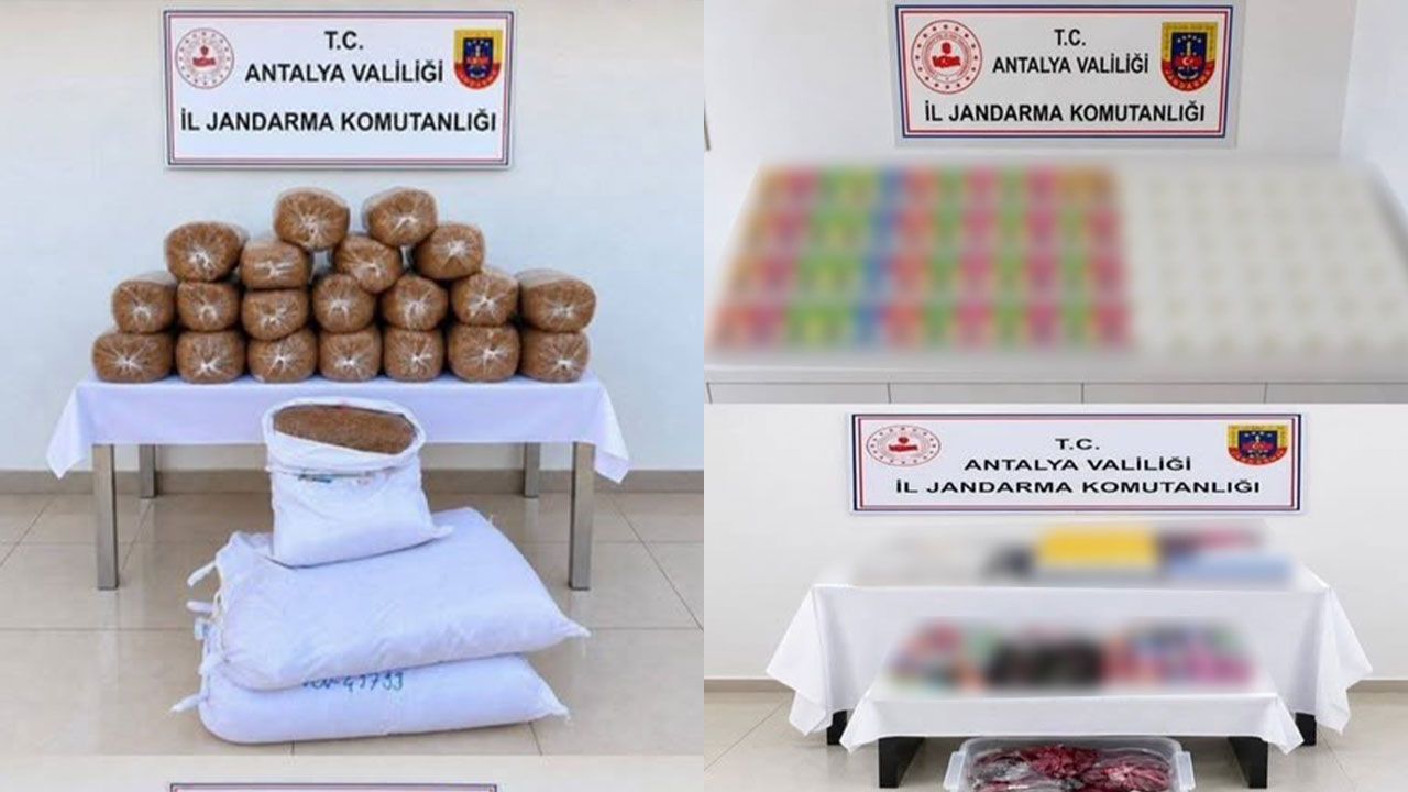 Kacak Tutun Operasyonu Antalya1