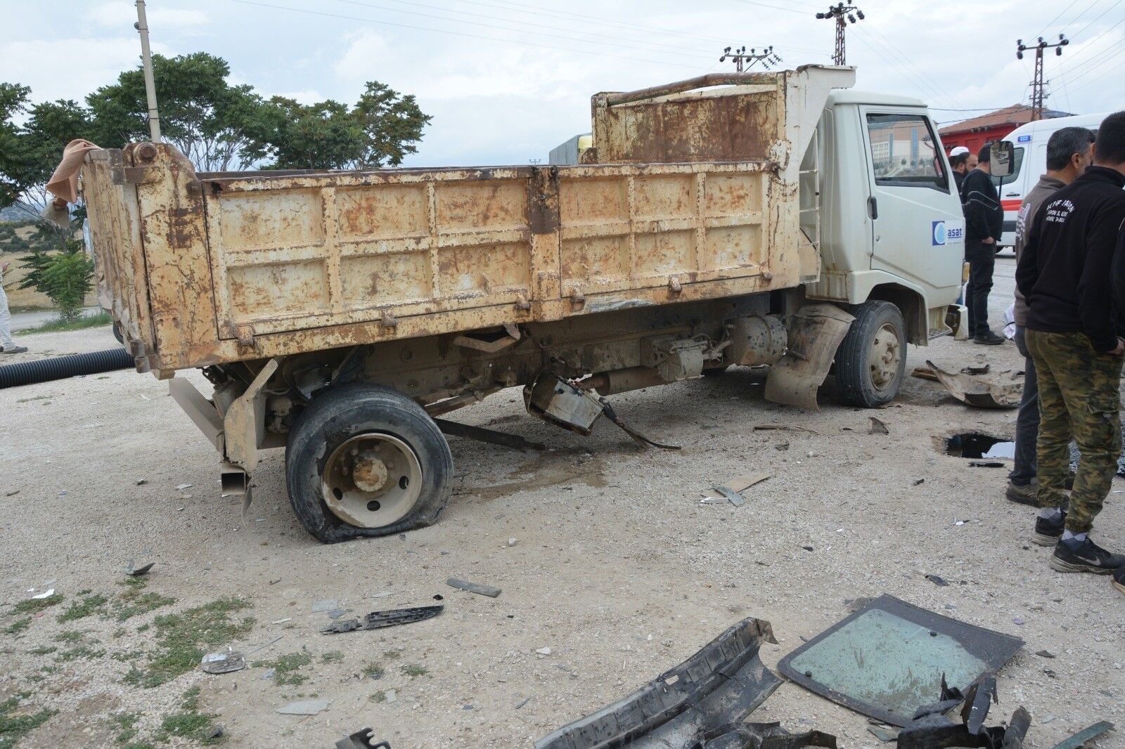 Korkuteli Antalya Kaza Tefenni Yolu3