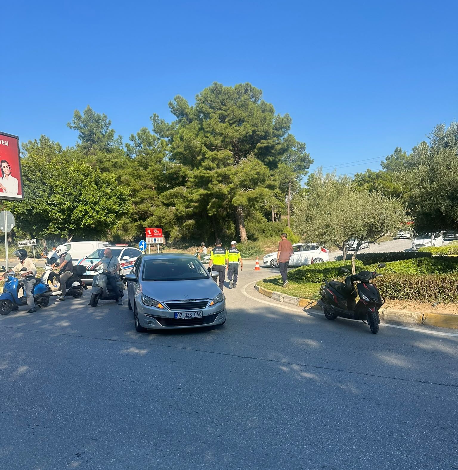 Manavgat Sarilar Mahallesi Kaza