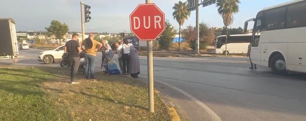 Otel Servis Otobusu Motosiklet Kaza