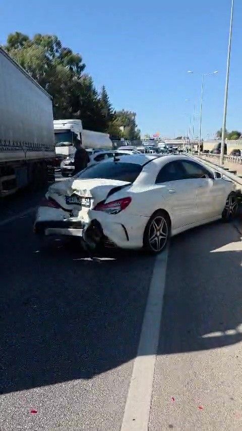Serik Antalya Zincirleme Kaza2