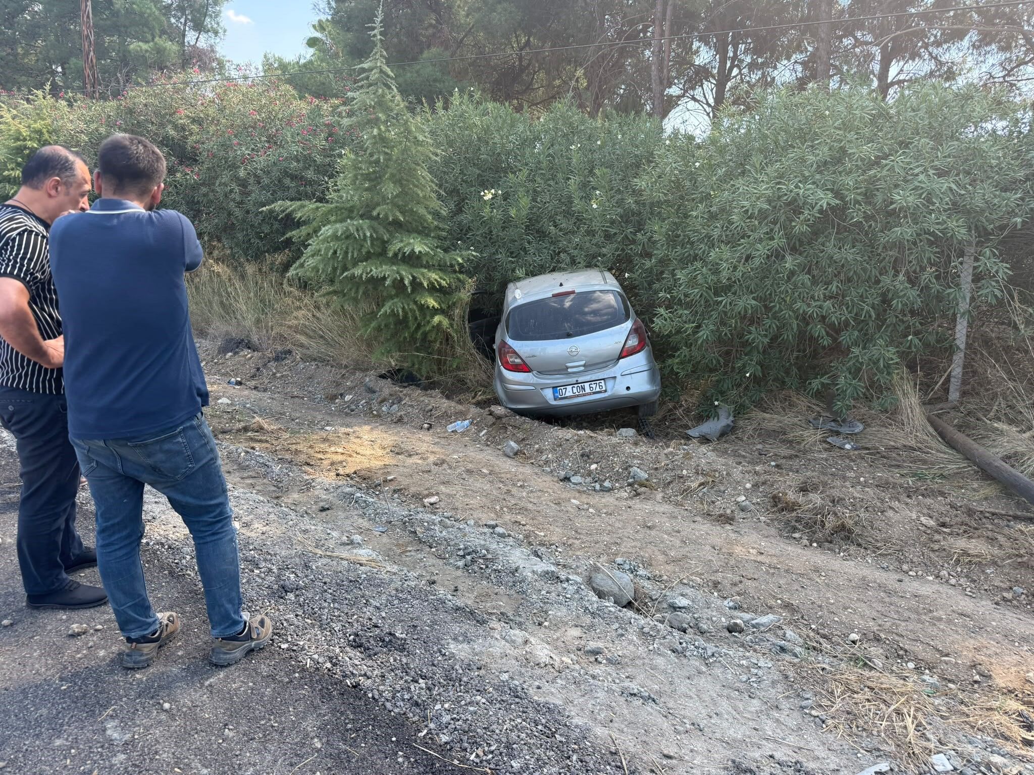 Serik Otomobil Kaza Sarampol