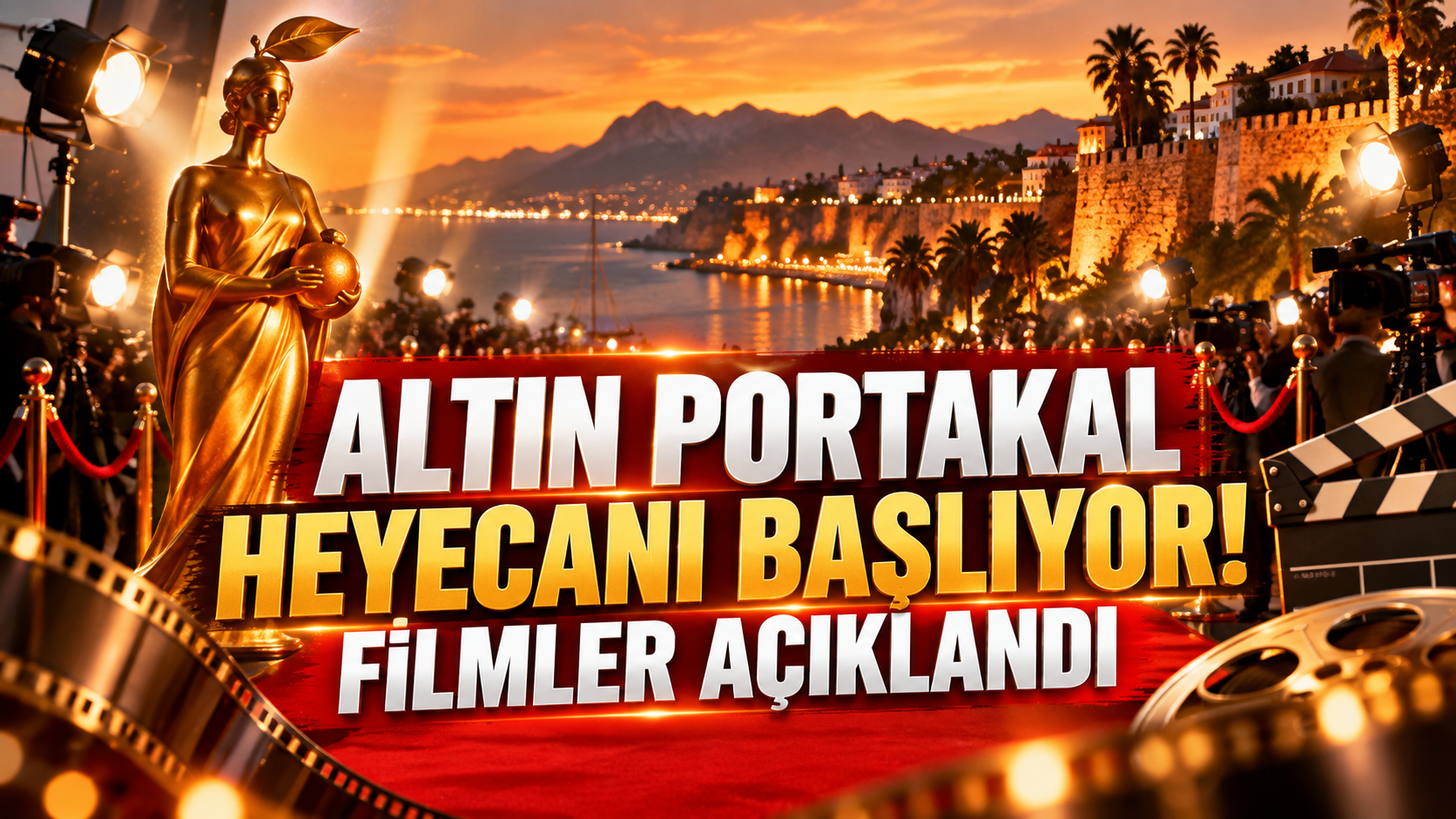 Altın Portakal heyecanı başlıyor! Filmler açıklandı