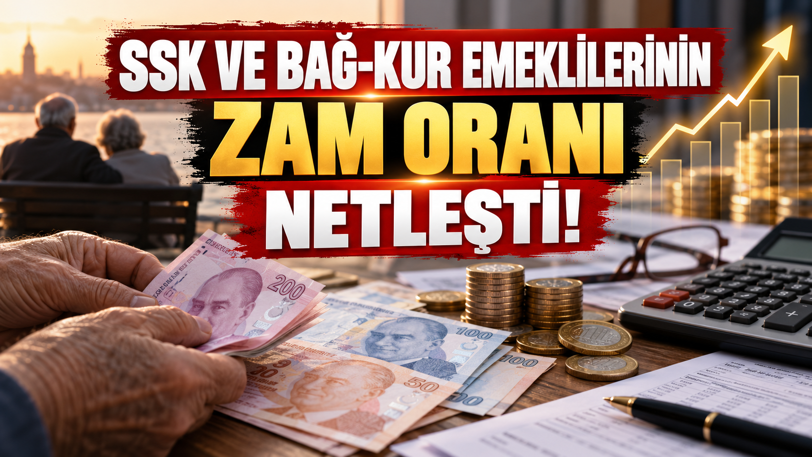 SSK ve Bağ-Kur emeklilerinin zam oranı netleşti!