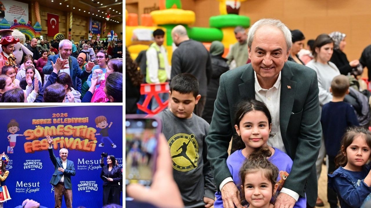 Mesut Kocagöz çocukların mutluluğuna ortak oldu