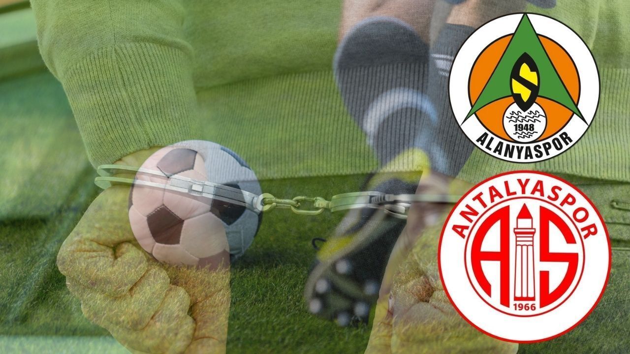 Antalyaspor ve Alanyaspor'dan isimlerinde aralarında bulunduğu gözaltı listesi açıklandı!