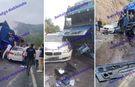 Antalya-Kemer yolunda ikinci kaza: Araç TIR'ın altında kaldı!
